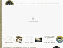 Tablet Screenshot of oldtownbluffton.com